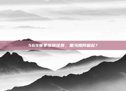 569赛季惊艳球员，黑马如何崛起？